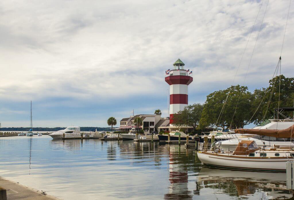 Harbor Town, on the island of Hilton Head in South Carolina